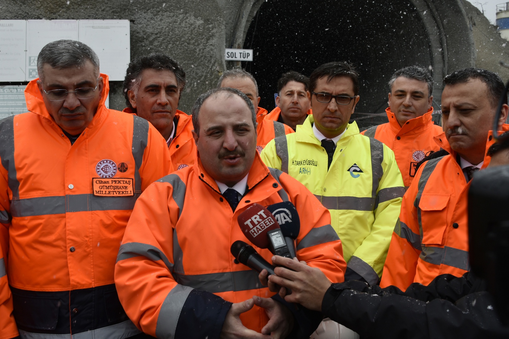 Bakan Varank’tan dünyan en uzun 2.tüneline inceleme 1