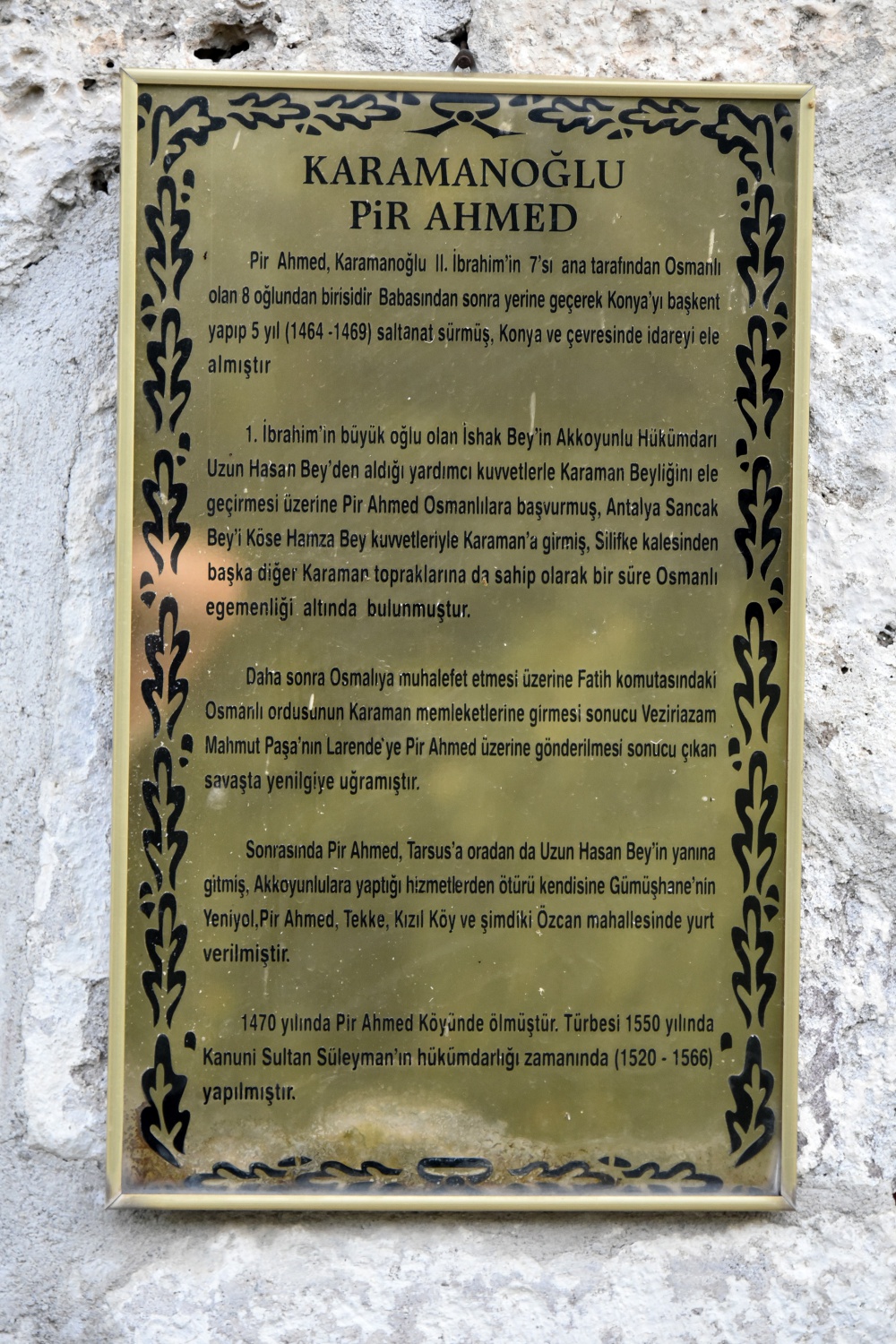 Gümüşhane’deki Selçuklu Sultanı: Pir Ahmed 5