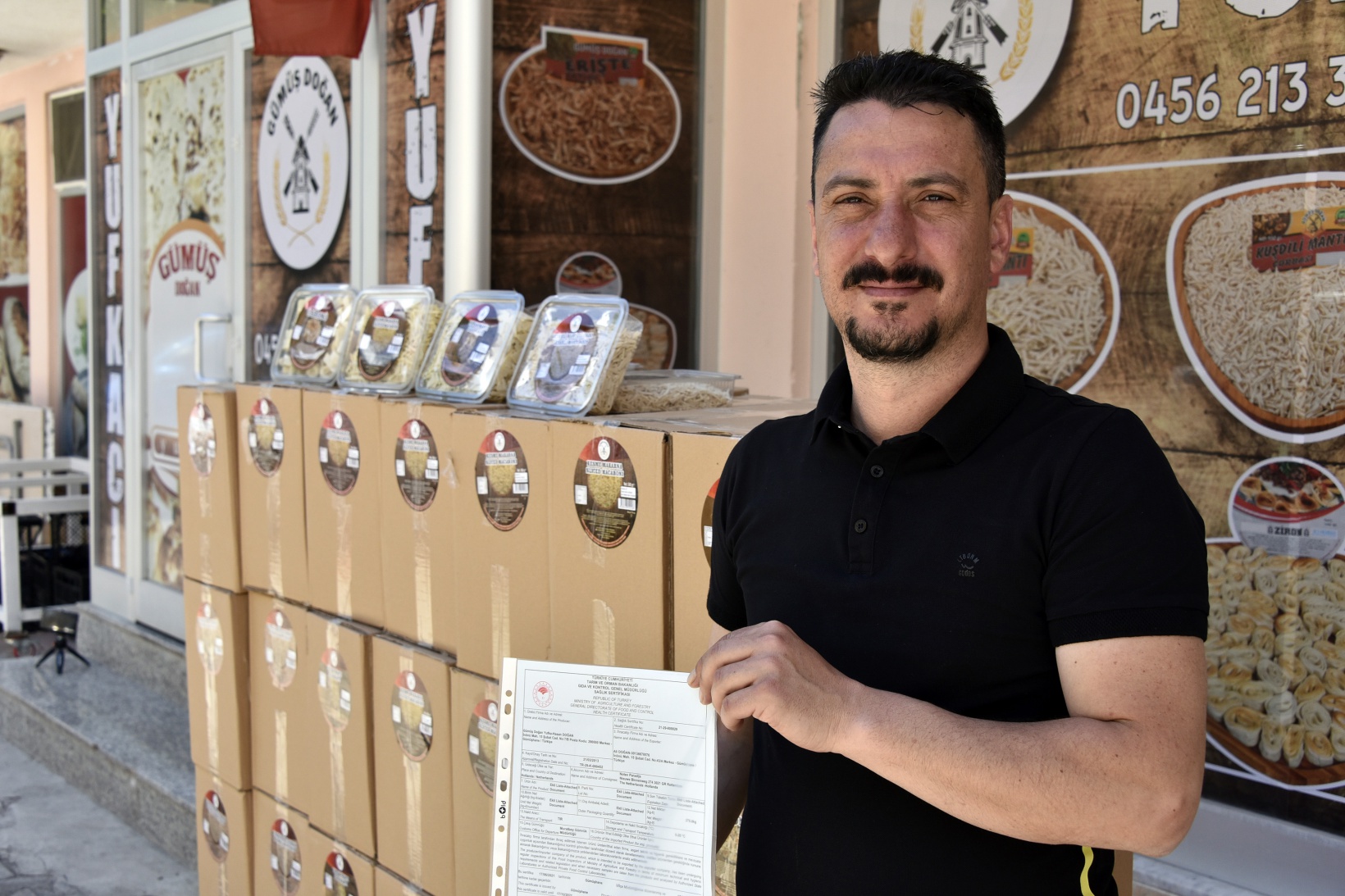 Gümüşhane Sironu Avrupa'ya açıldı 12