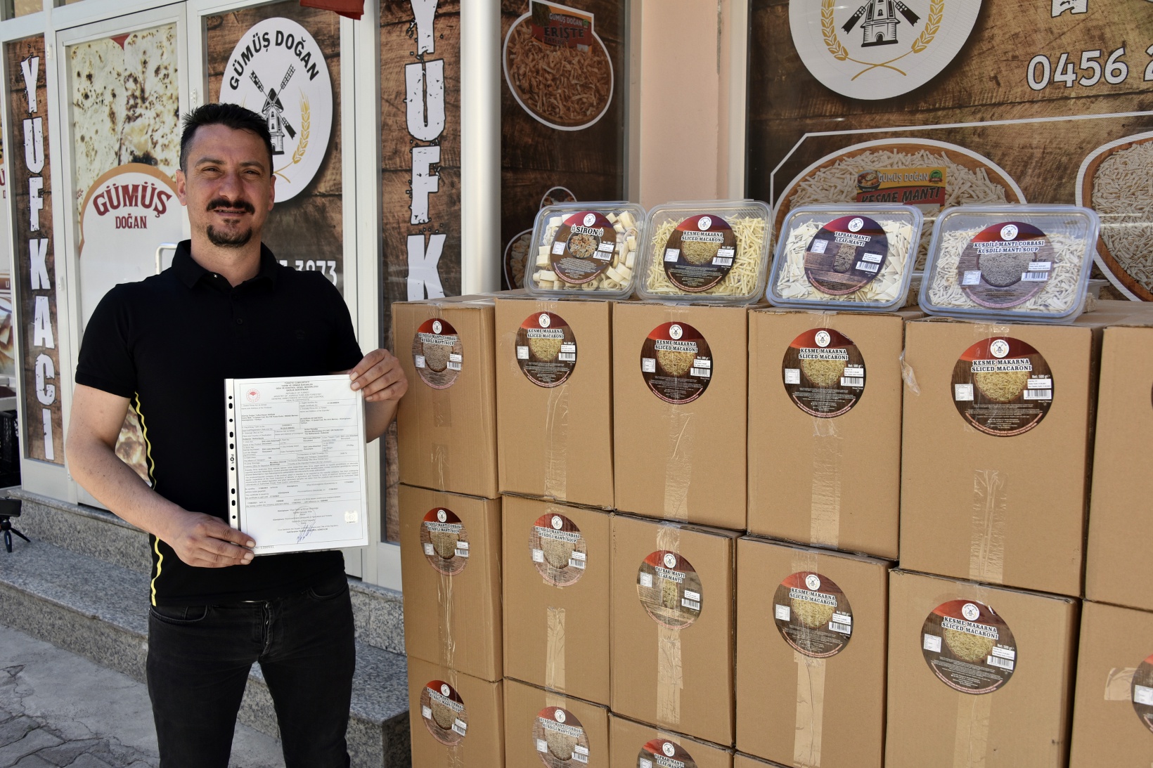 Gümüşhane Sironu Avrupa'ya açıldı 7