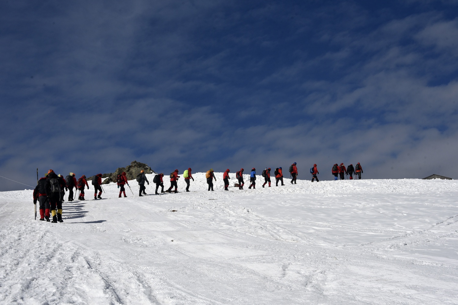Zigana Dağında 100 personelle çığ tatbikatı 6