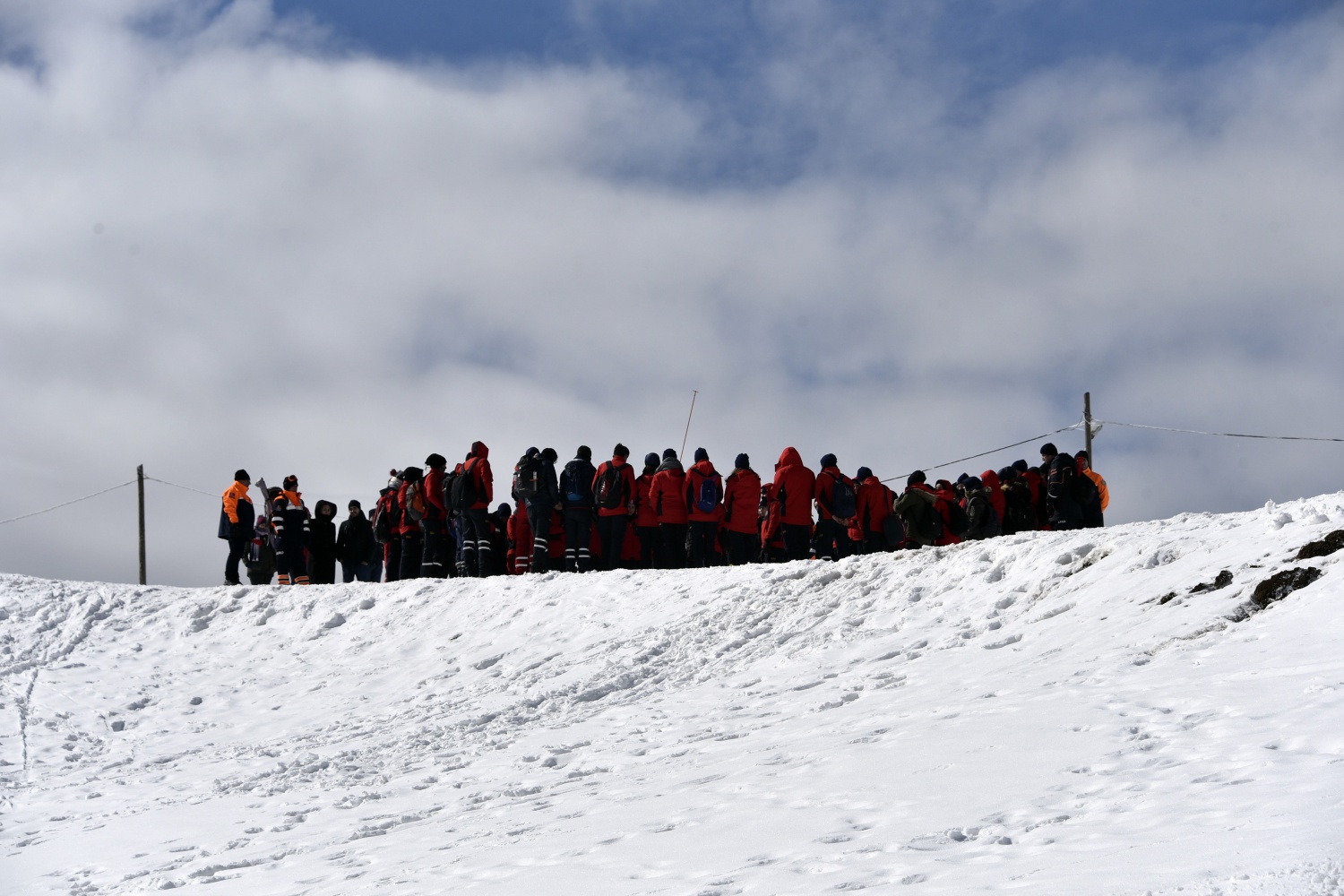 Zigana Dağında 100 personelle çığ tatbikatı 3