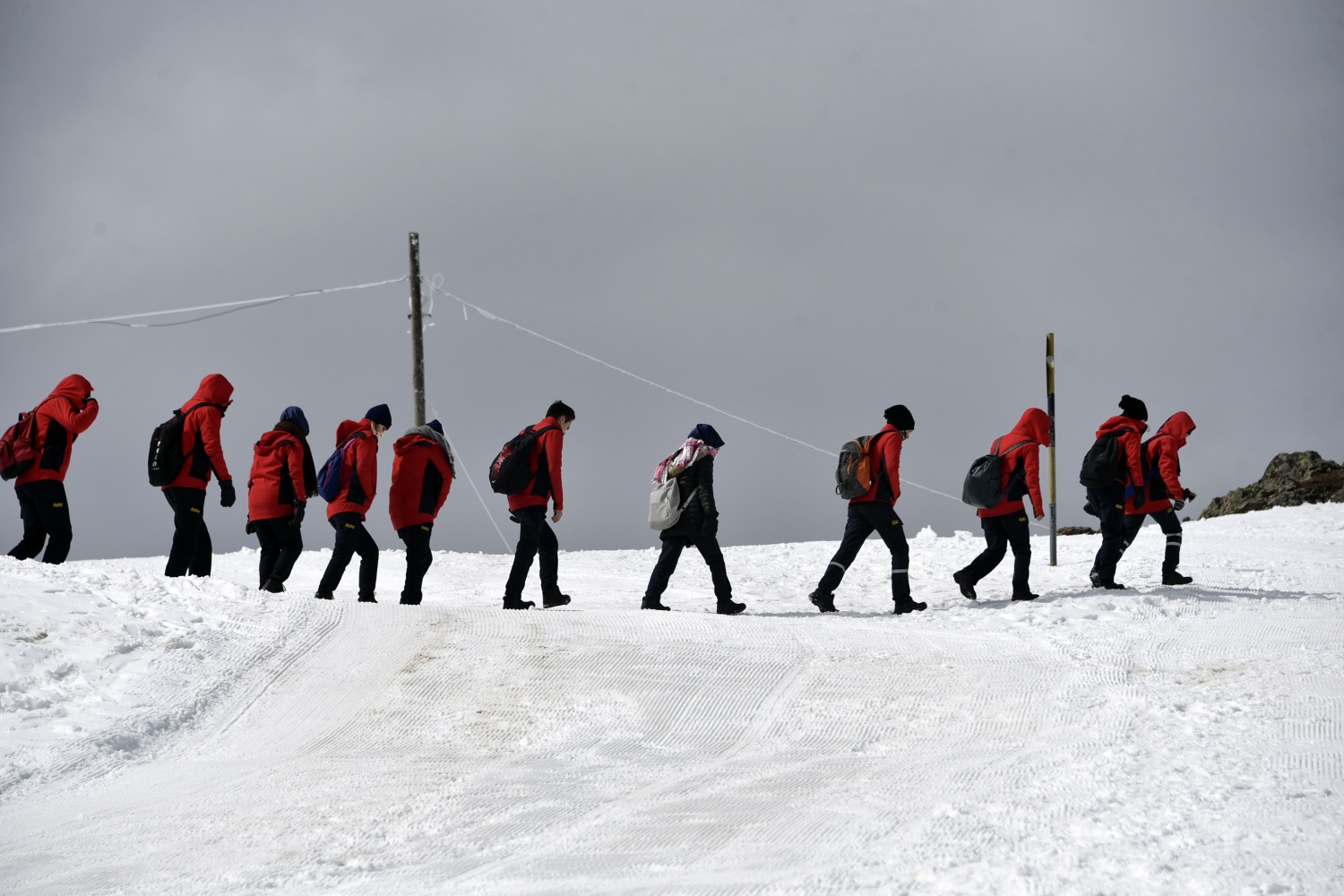 Zigana Dağında 100 personelle çığ tatbikatı 4