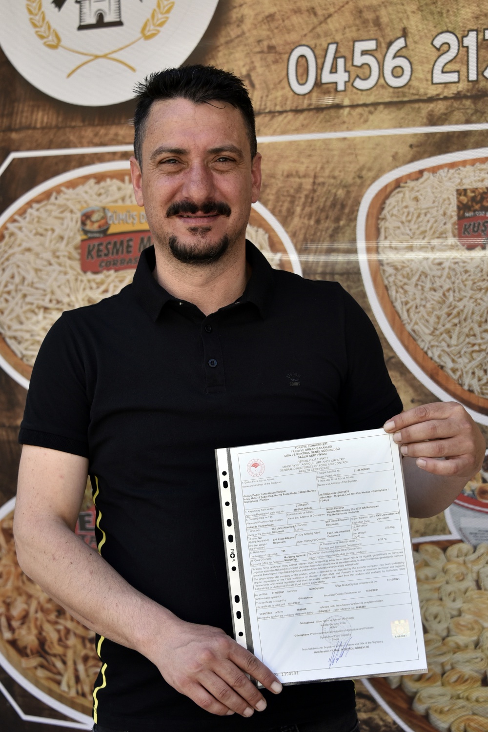 Gümüşhane Sironu Avrupa'ya açıldı 14