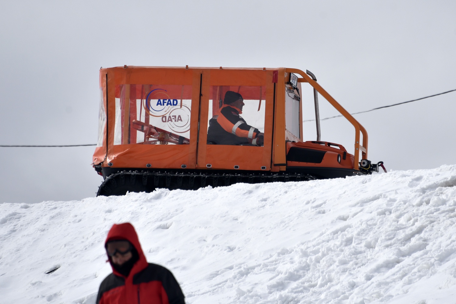 Zigana Dağında 100 personelle çığ tatbikatı 8