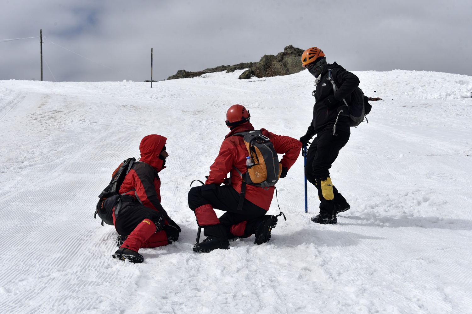 Zigana Dağında 100 personelle çığ tatbikatı 34