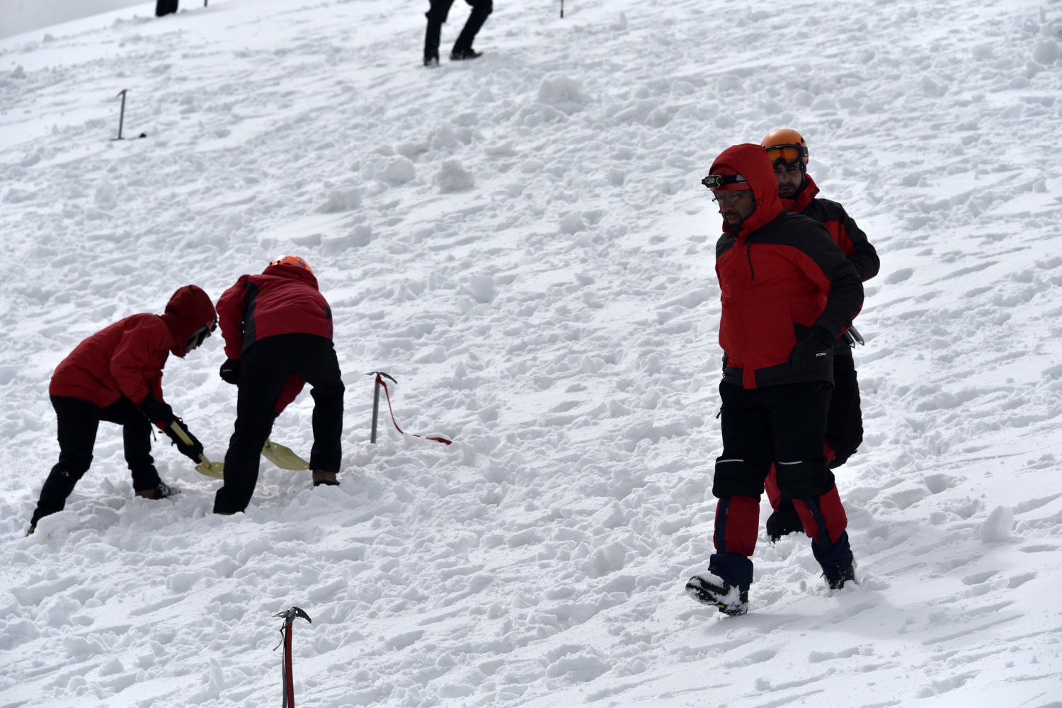 Zigana Dağında 100 personelle çığ tatbikatı 41