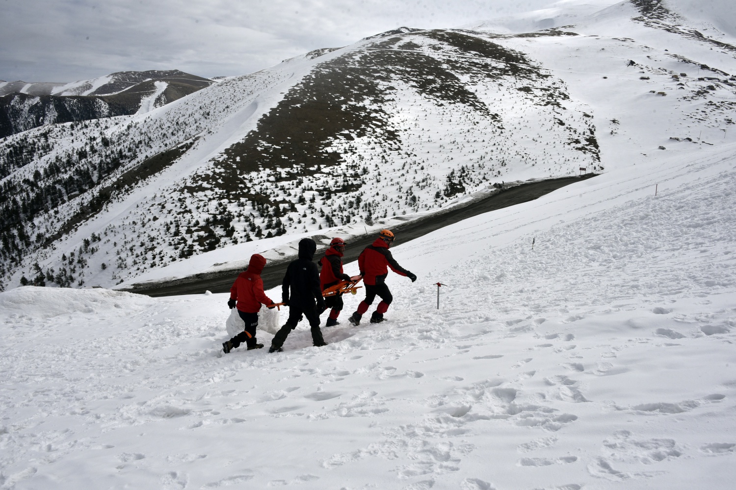 Zigana Dağında 100 personelle çığ tatbikatı 83