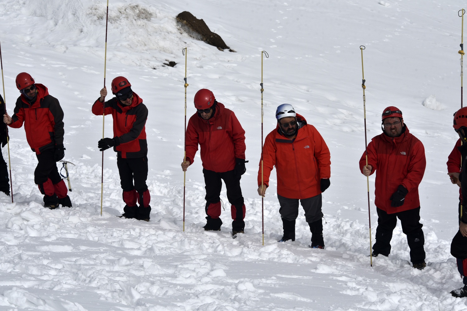 Zigana Dağında 100 personelle çığ tatbikatı 43