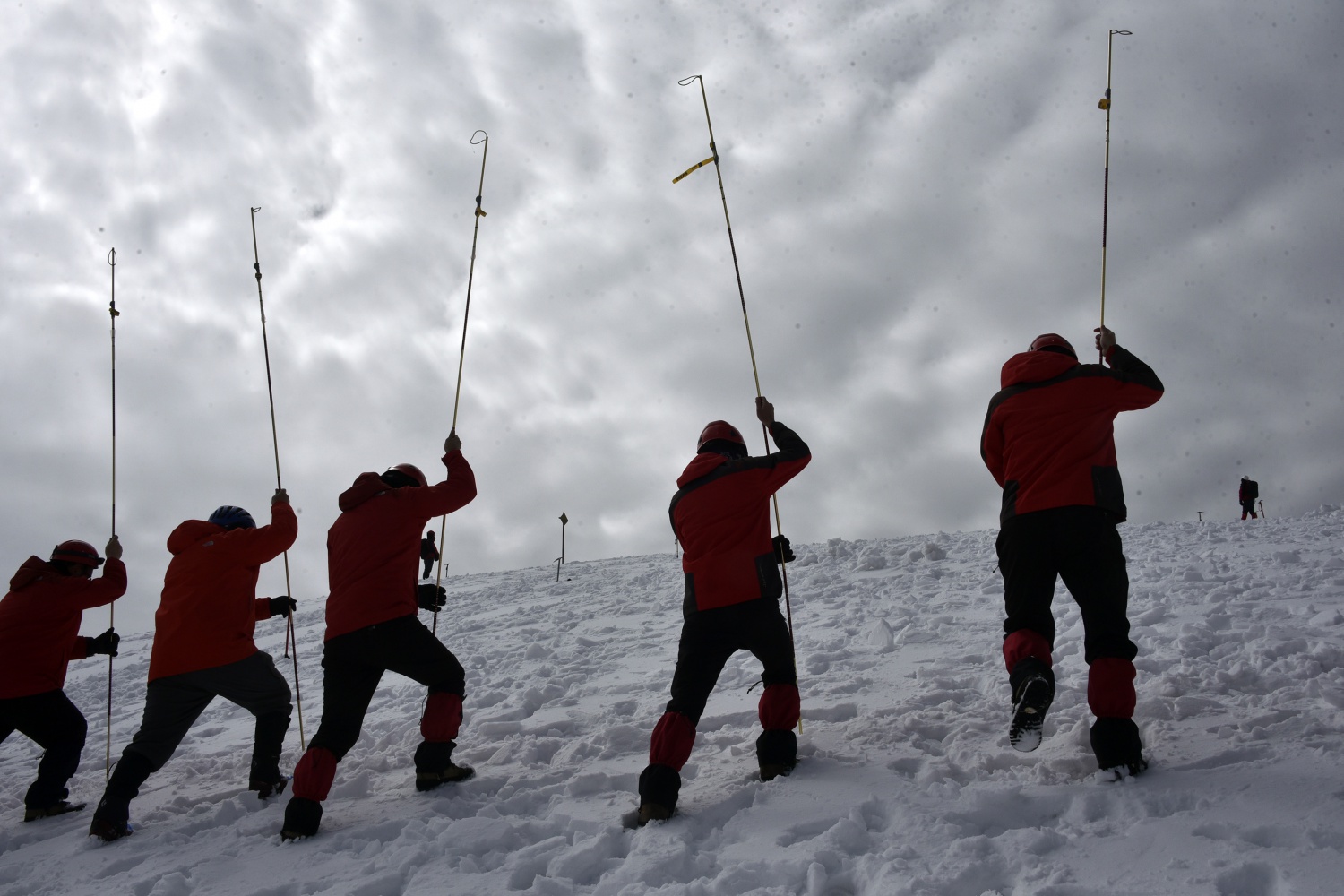 Zigana Dağında 100 personelle çığ tatbikatı 16