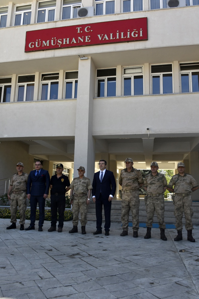 Jandarma Genel Komutanı Orgeneral Çetin Gümüşhane’de 4