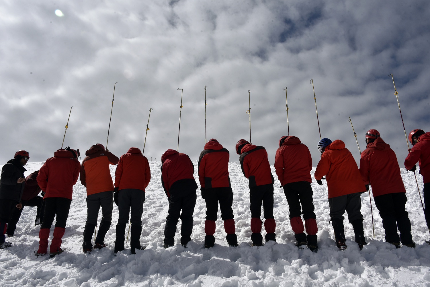 Zigana Dağında 100 personelle çığ tatbikatı 28