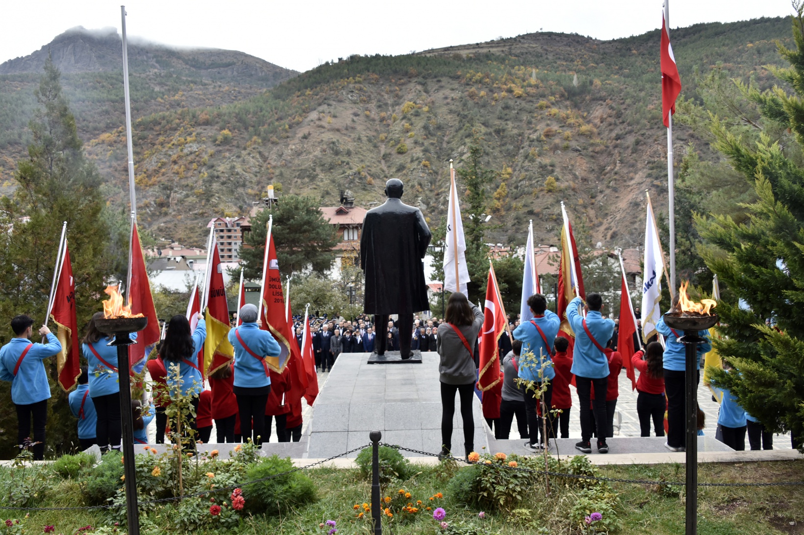 Gazi Mustafa Kemal Atatürk vefatının 84.yılında Gümüşhane’de anıldı 13