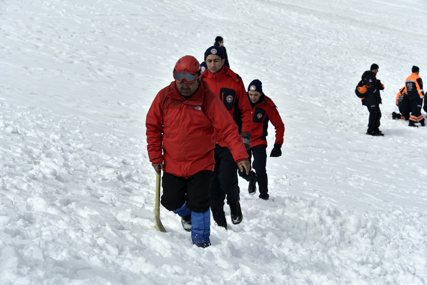 Zigana Dağında 100 personelle çığ tatbikatı 14