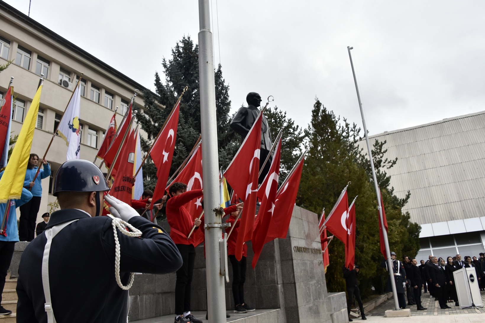 Gazi Mustafa Kemal Atatürk vefatının 84.yılında Gümüşhane’de anıldı 1