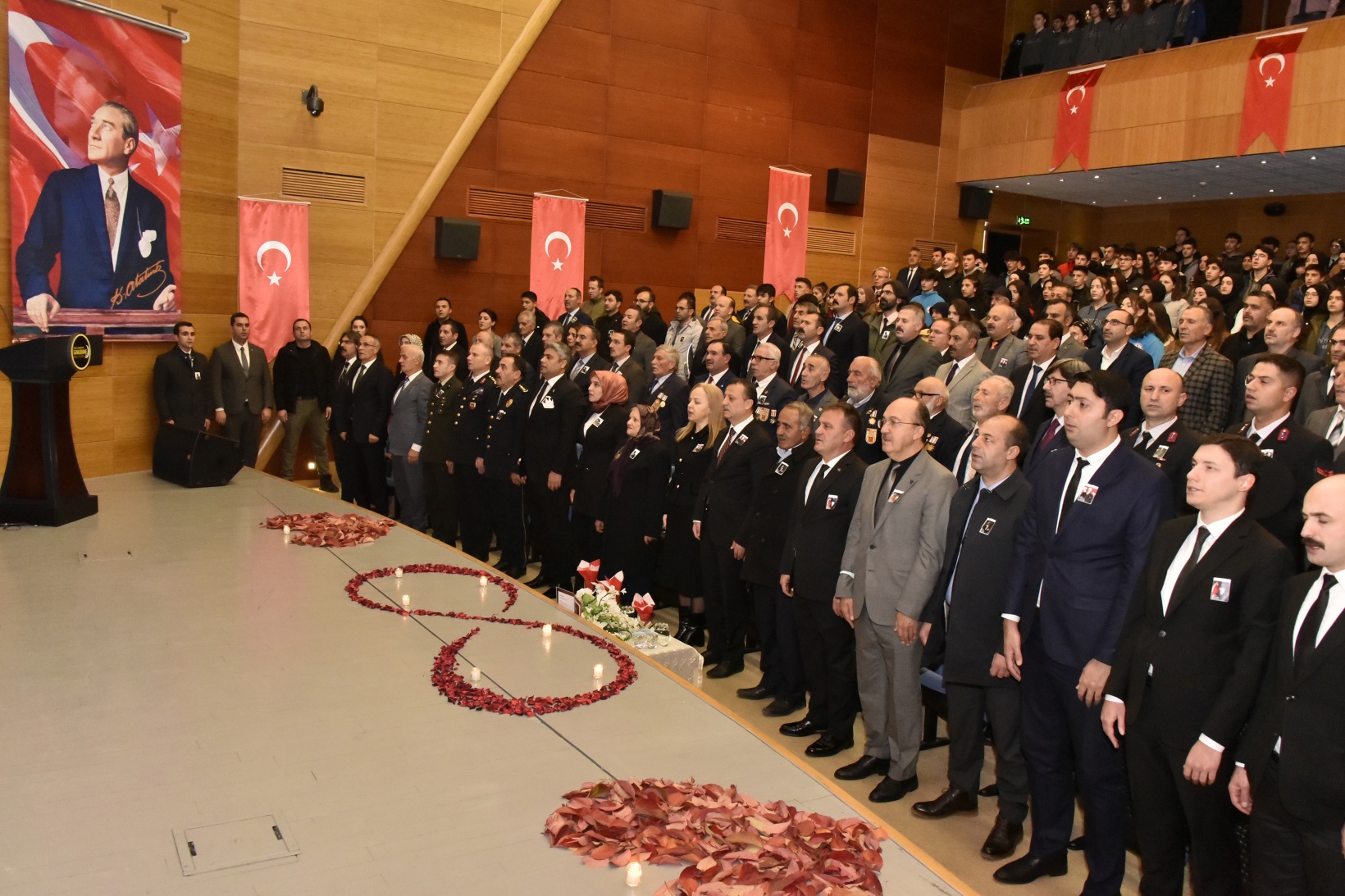 Gazi Mustafa Kemal Atatürk vefatının 84.yılında Gümüşhane’de anıldı 49