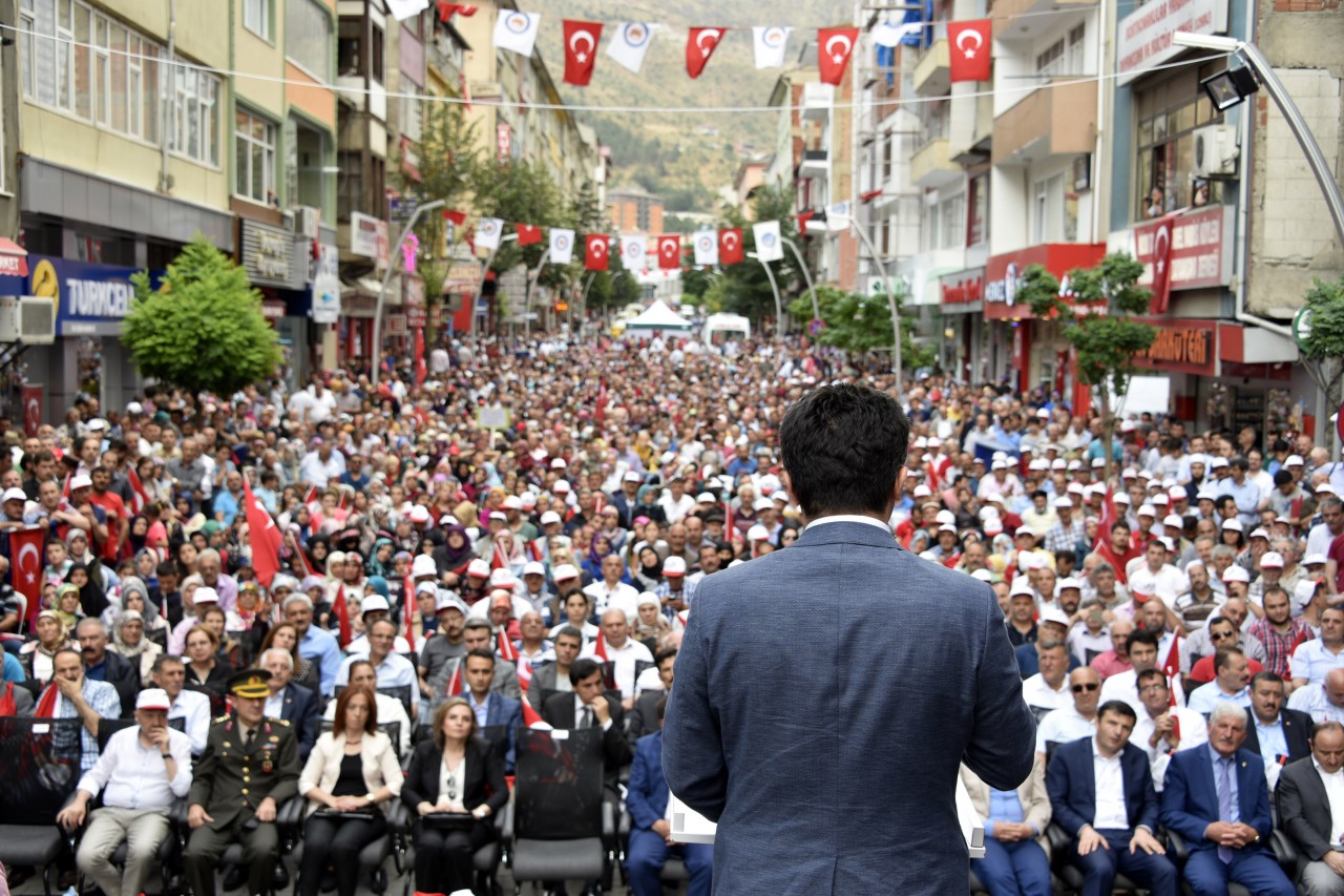 Gümüşhane Demokrasi Nöbeti, tarihi mitingle taçlandırıldı 40