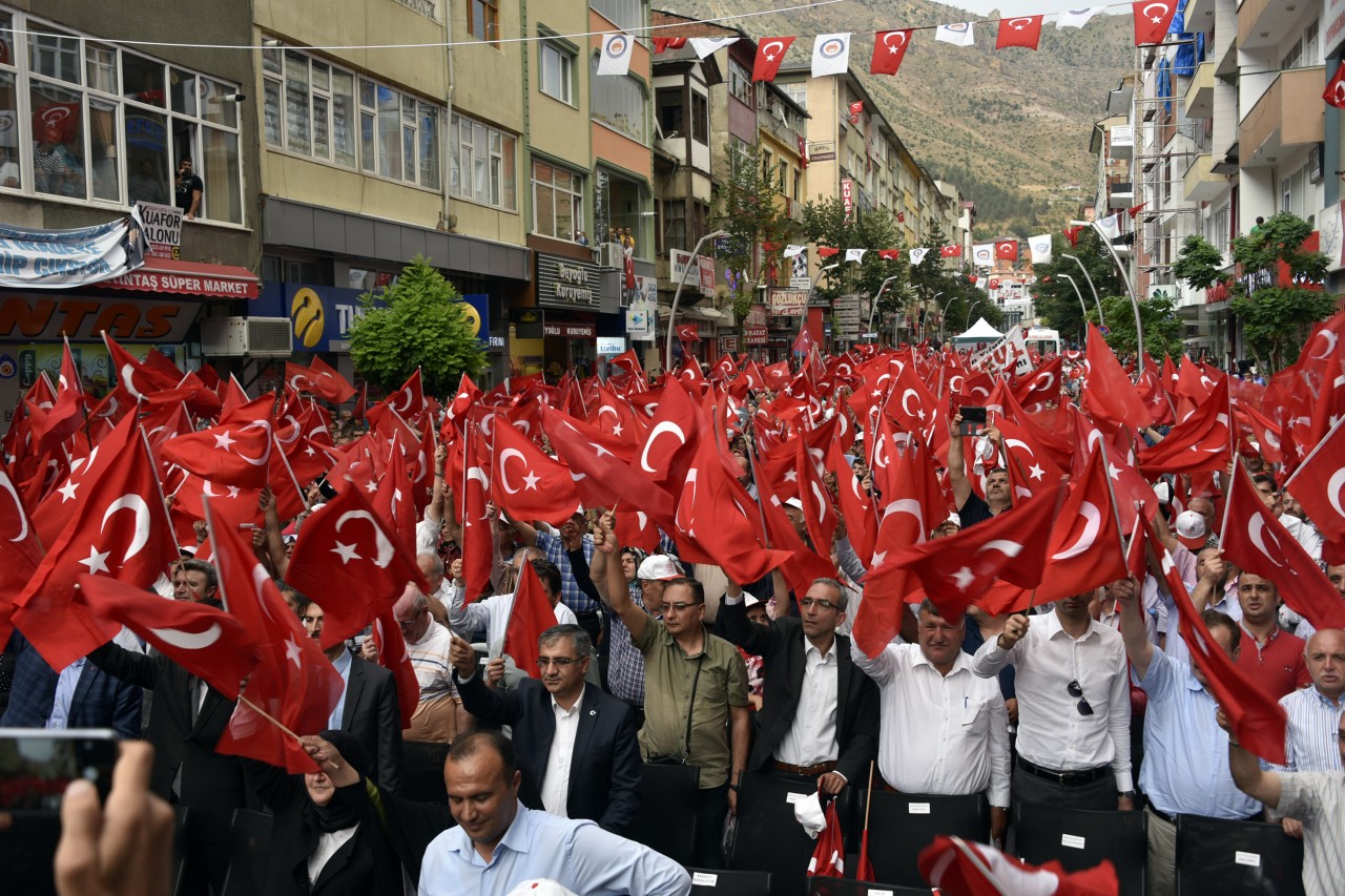 Gümüşhane Demokrasi Nöbeti, tarihi mitingle taçlandırıldı 70