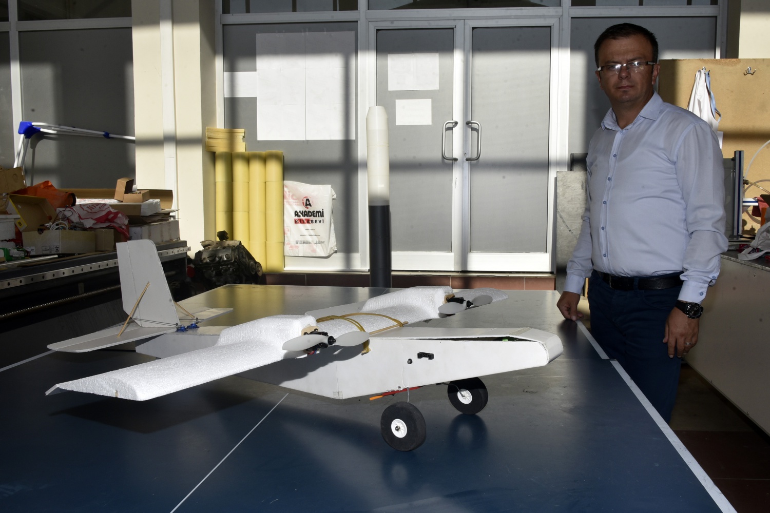 Gümüşhane’nin İHA’sı ‘Hüma’ göklerde 1