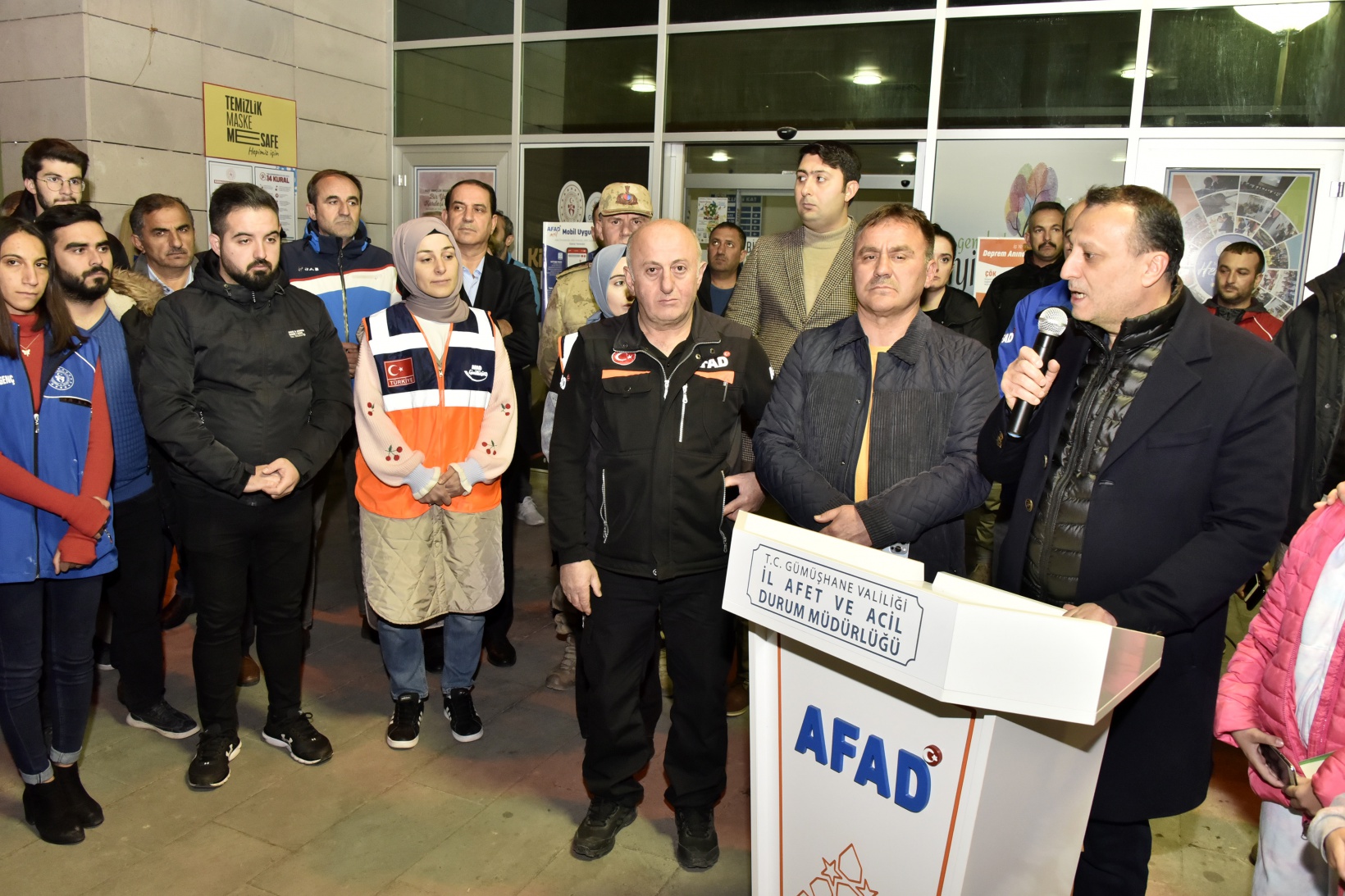 Gümüşhane’de geniş katılımlı deprem anı tatbikatı yapıldı 4