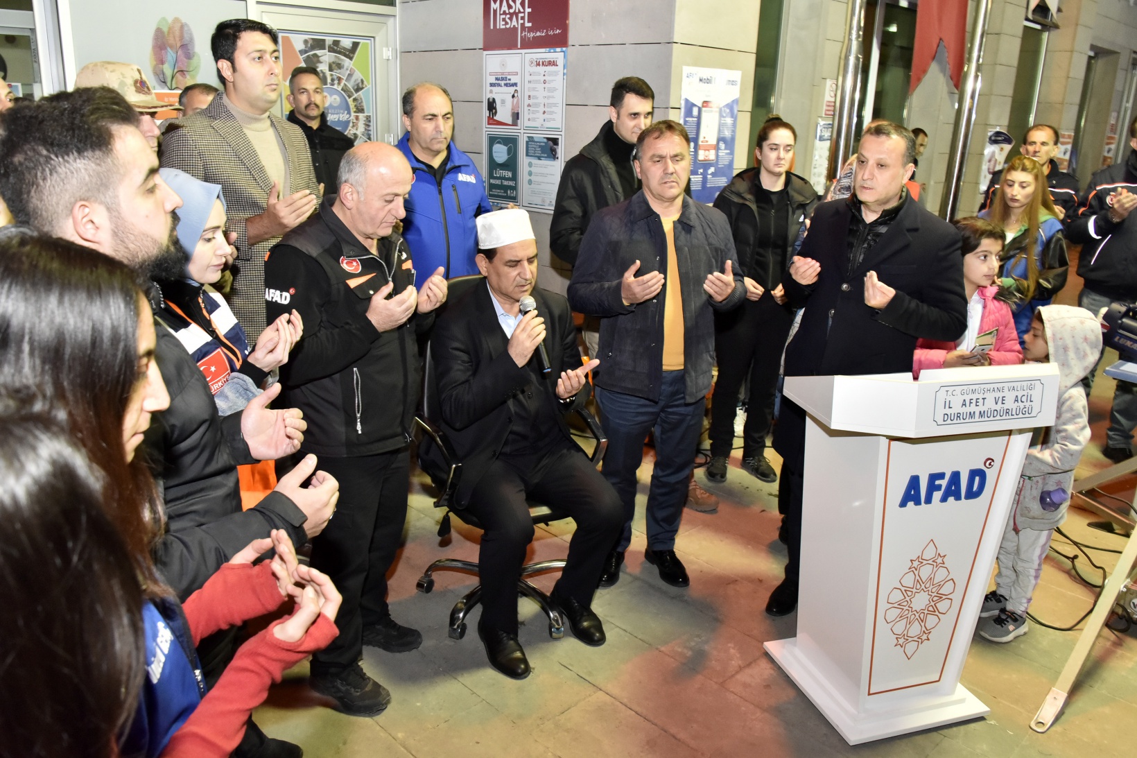 Gümüşhane’de geniş katılımlı deprem anı tatbikatı yapıldı 3
