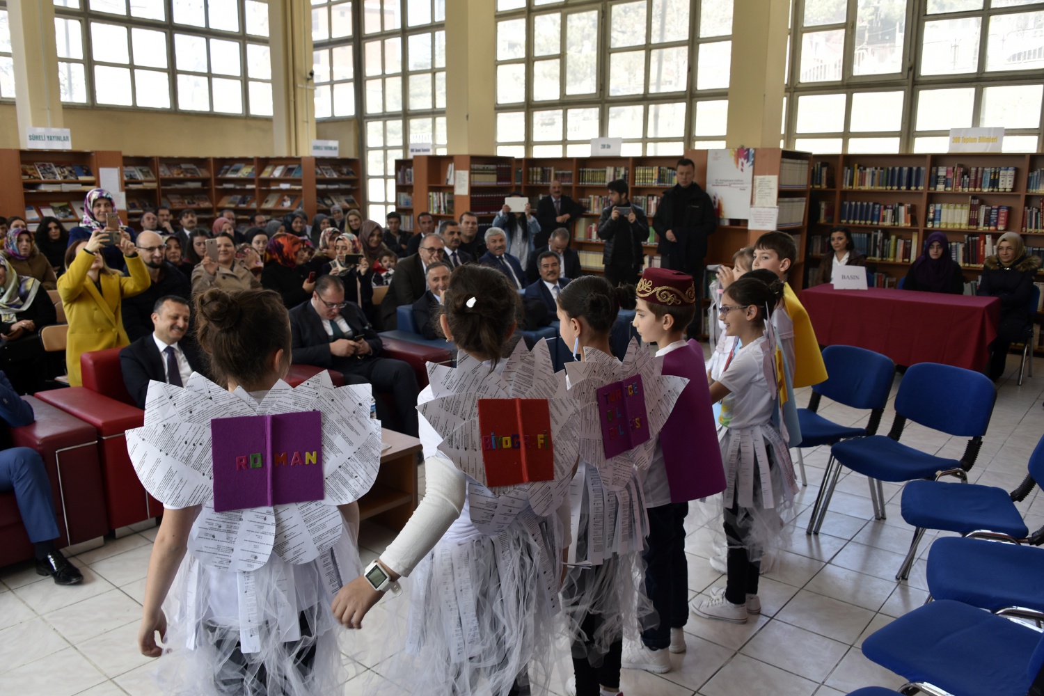 Limon ağaçlı kütüphanede kütüphane haftası kutlandı 19