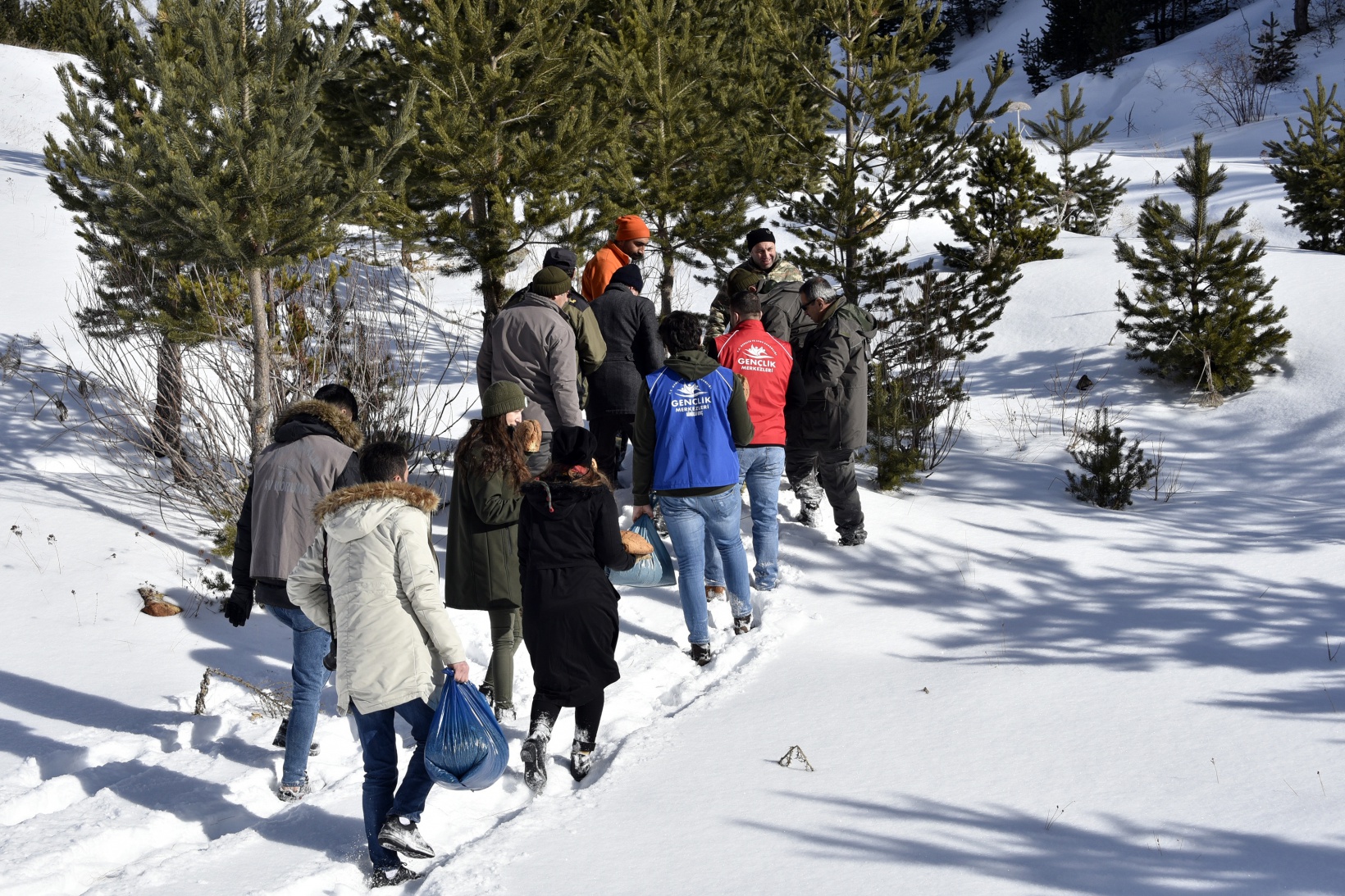 Gümüşhane’de yaban hayatına yem bırakıldı 16