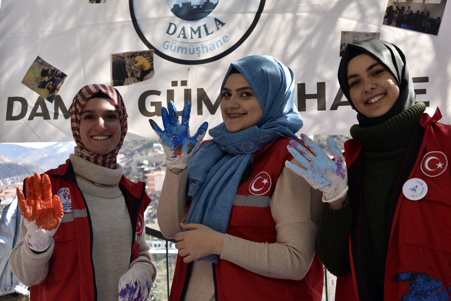 Damla Gönüllülerinden Gümüşhane'de 1.Düşler Kütüphanesi Şenliği 15