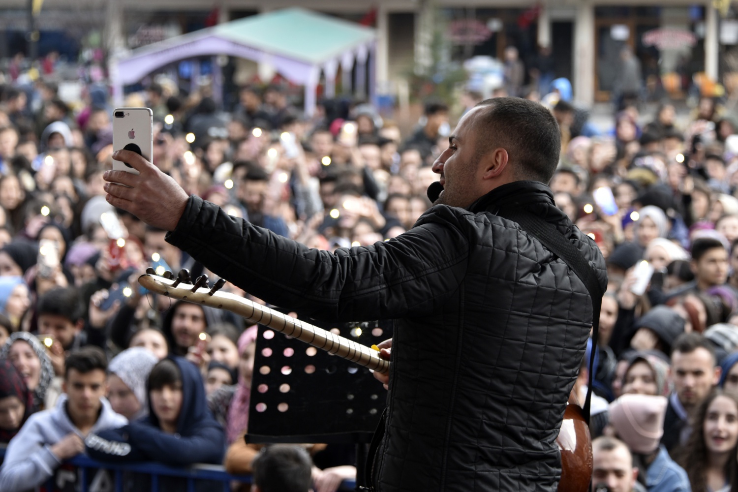 Gümüşhane’de Başkan Çimen’e destek konseri 45