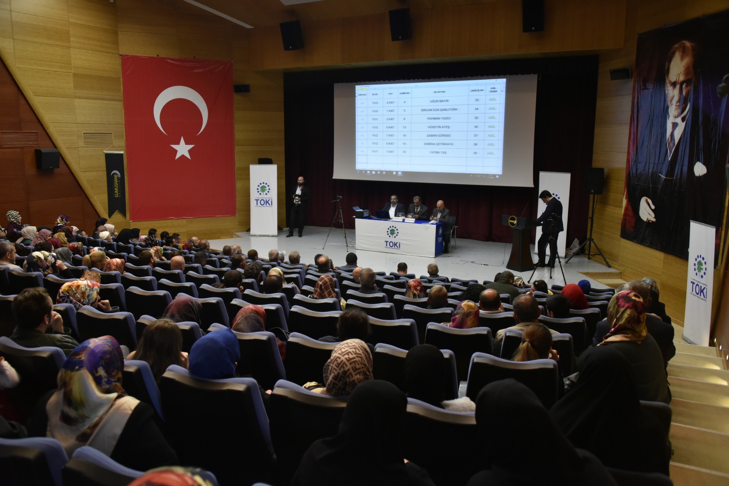 Gümüşhane’de 62 adet alt gelir grubu TOKİ konutları için kura çekildi 19