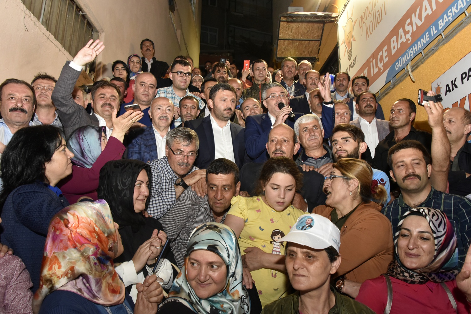 Gümüşhane’de rekorla gelen 'Başkan Erdoğan' sevinci 42