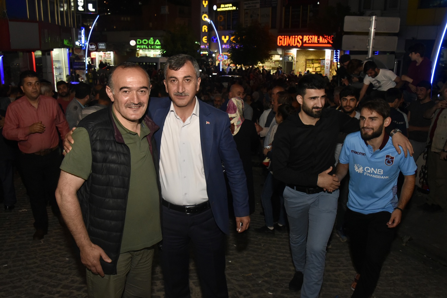 Gümüşhane’de rekorla gelen 'Başkan Erdoğan' sevinci 46