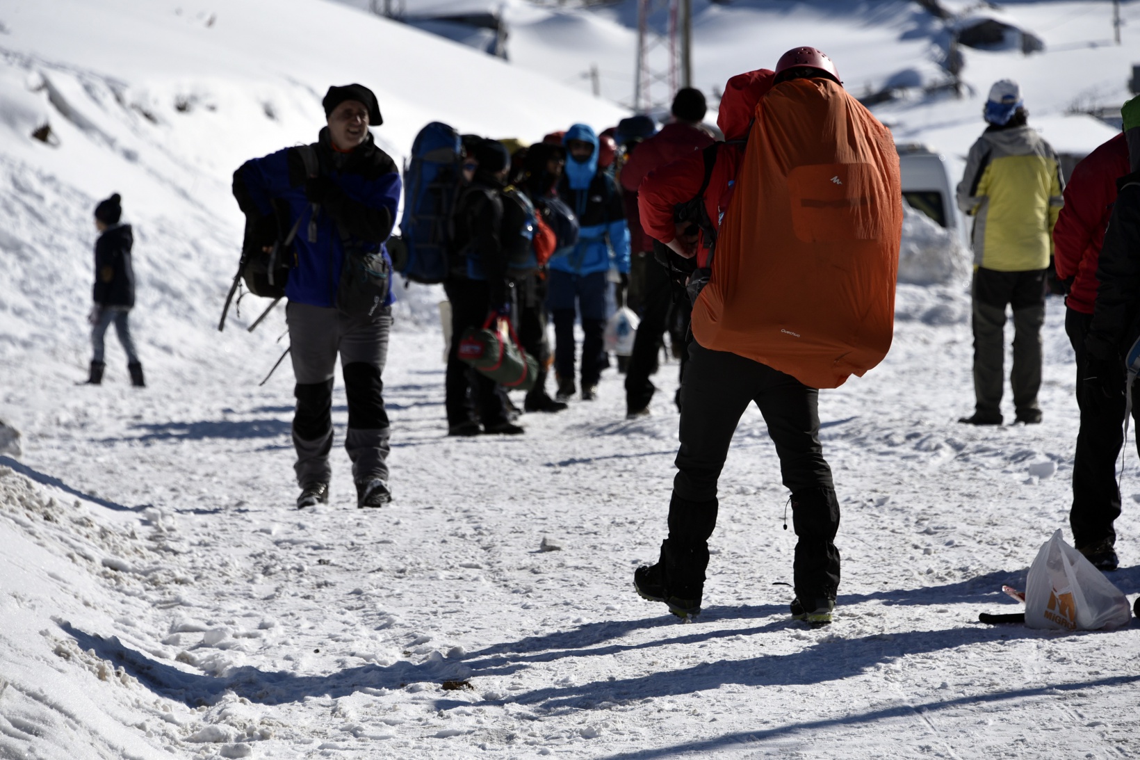 Dağcılar Zigana dağında kamp kurdu 3