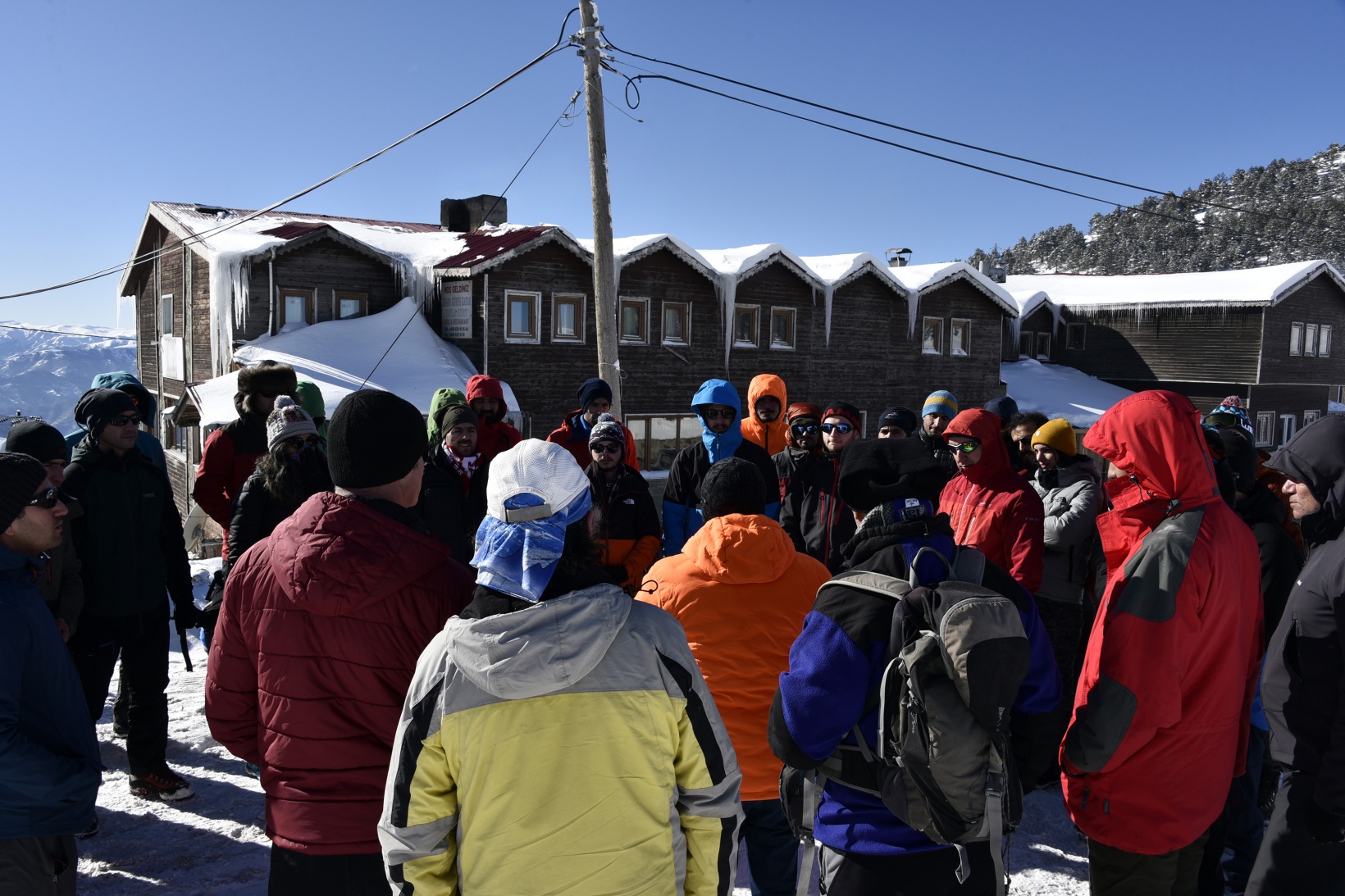 Dağcılar Zigana dağında kamp kurdu 2