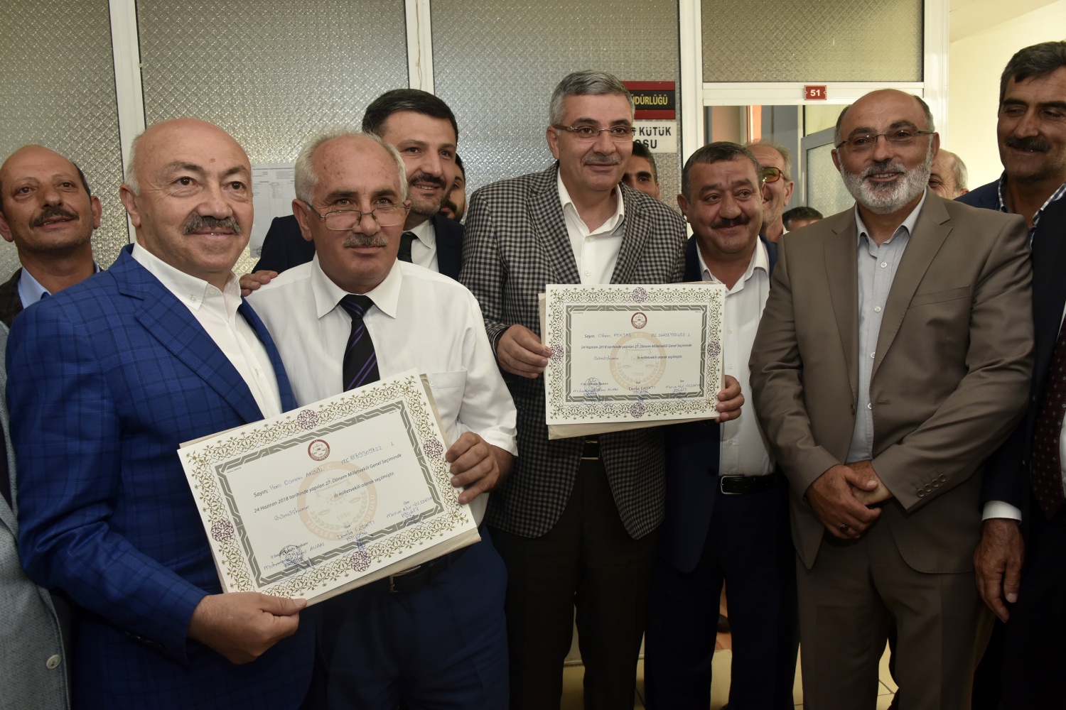 Gümüşhane Milletvekilleri Akgül ve Pektaş mazbatalarını aldı 4