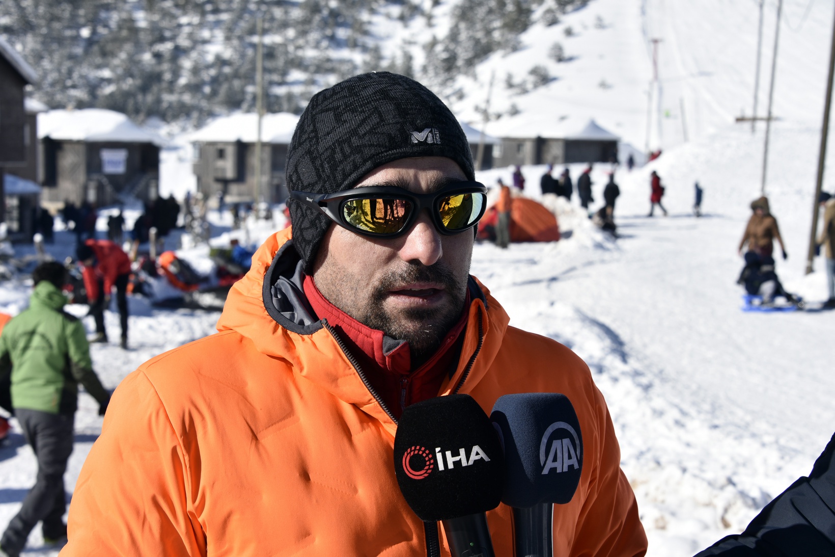 Dağcılar Zigana dağında kamp kurdu 1