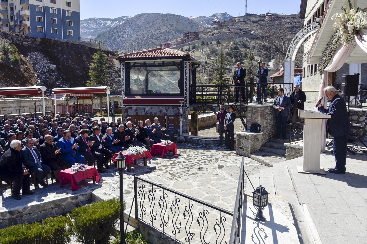 Gümüşhane Muhtarlar Derneği minibüsüne kavuştu 20
