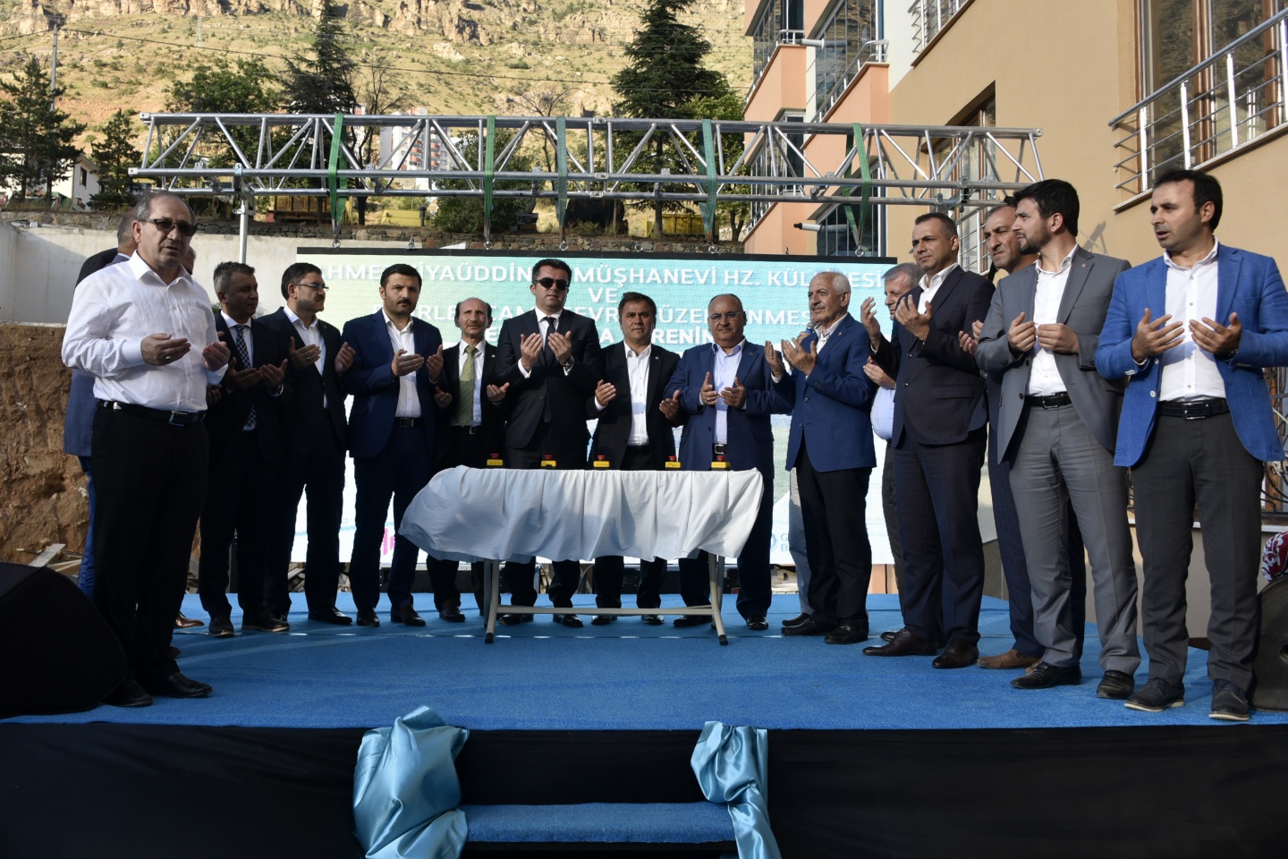 Ahmet Ziyaüddin Gümüşhane külliyesi ve aşevinin temeli atıldı 15