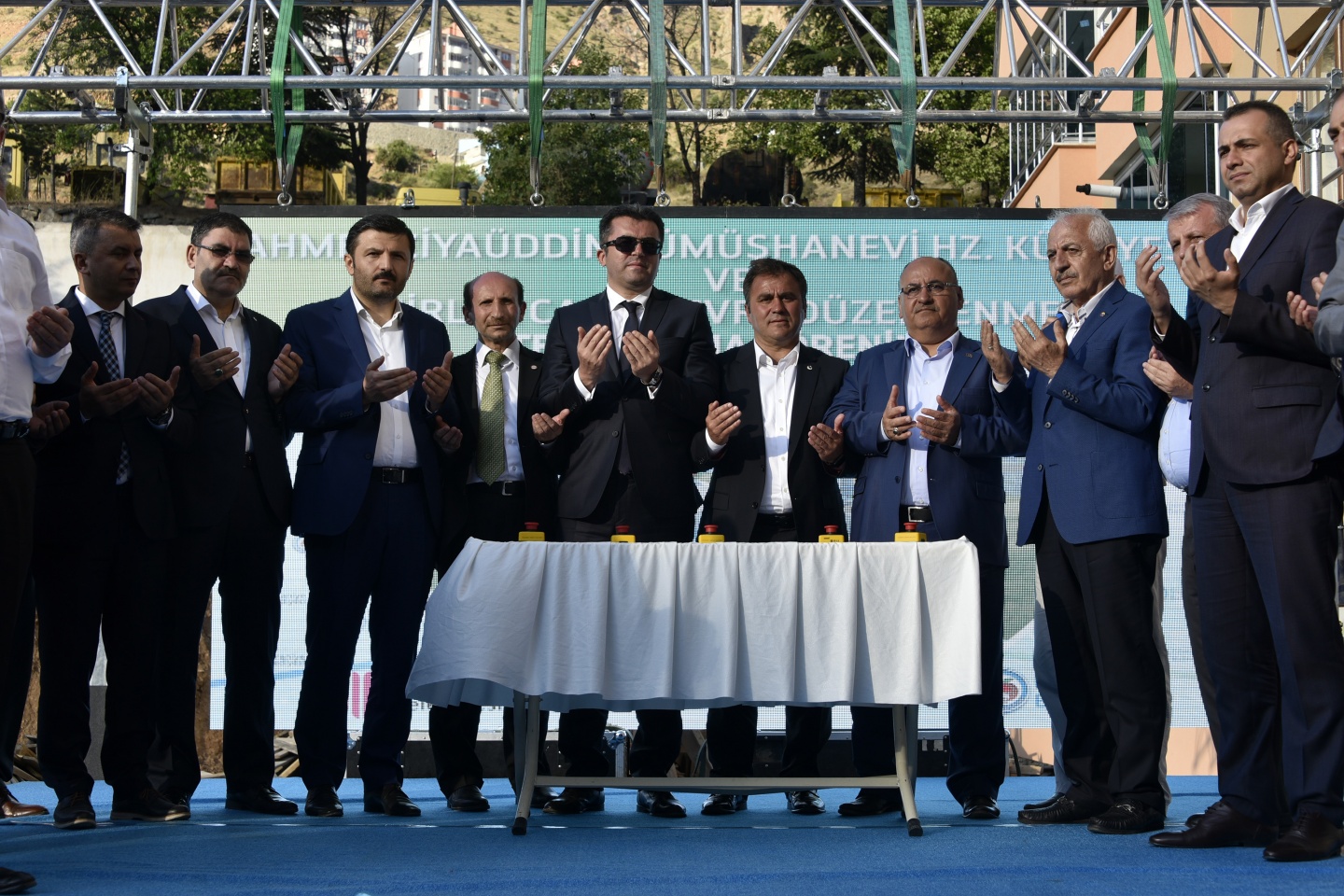 Ahmet Ziyaüddin Gümüşhane külliyesi ve aşevinin temeli atıldı 16