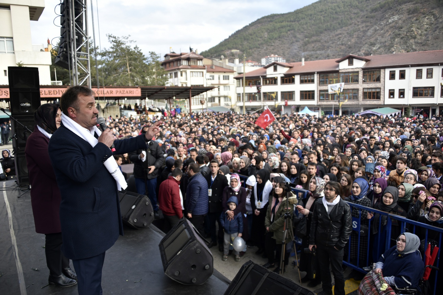 Gümüşhane’de Başkan Çimen’e destek konseri 70