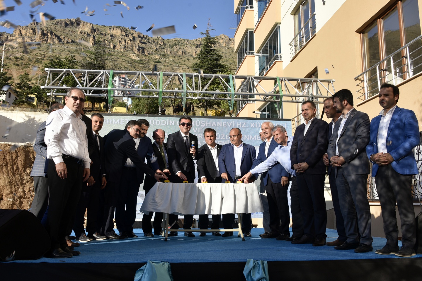 Ahmet Ziyaüddin Gümüşhane külliyesi ve aşevinin temeli atıldı 19