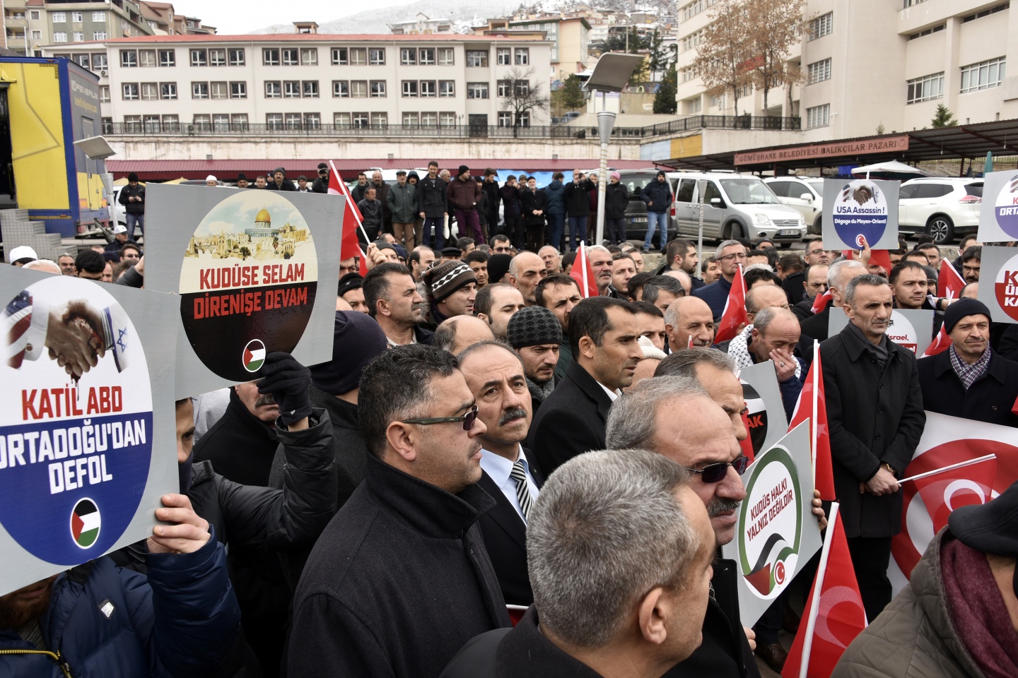Gümüşhane’de STK’lar ABD'nin Kudüs kararını protesto etti 2