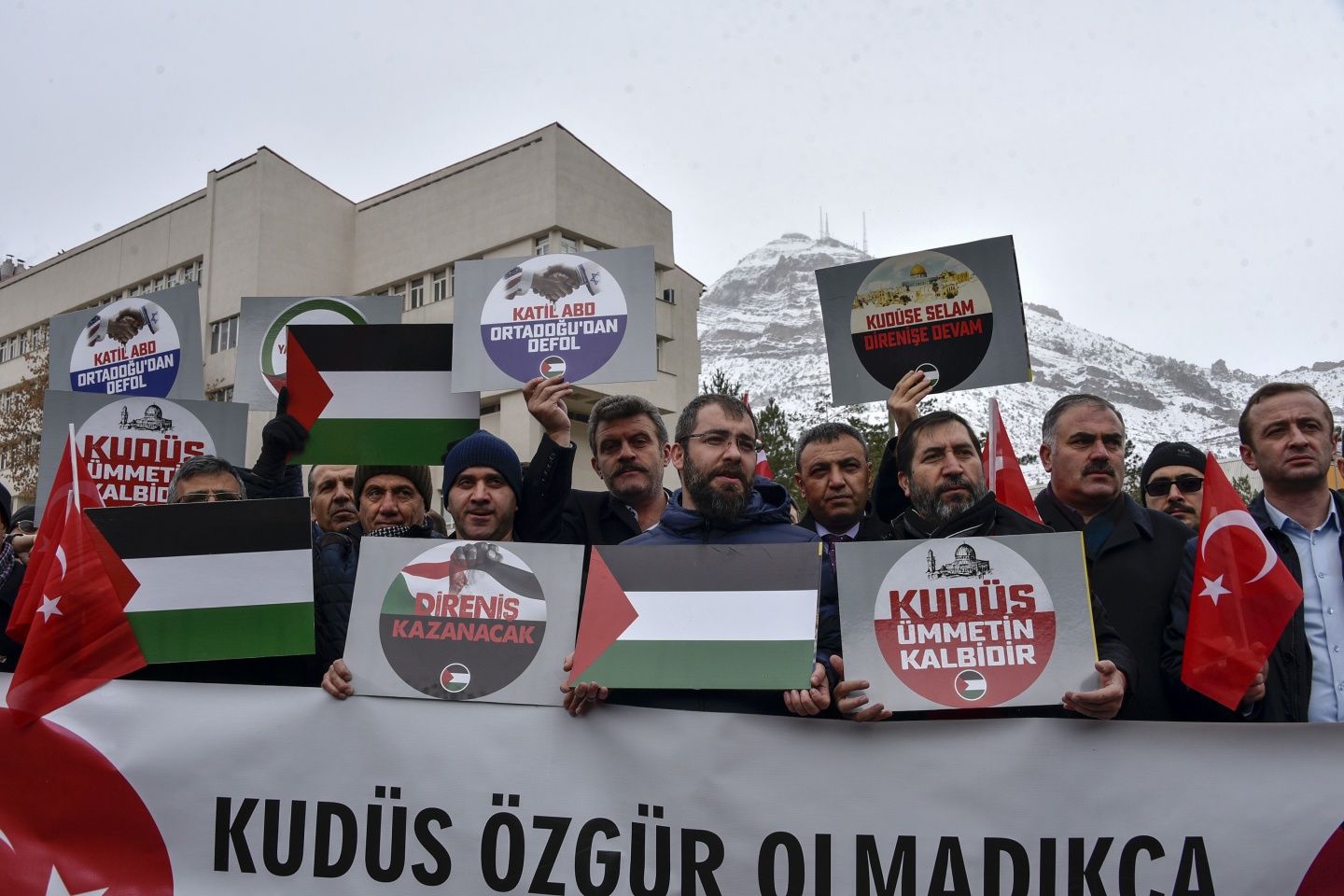 Gümüşhane’de STK’lar ABD'nin Kudüs kararını protesto etti 4
