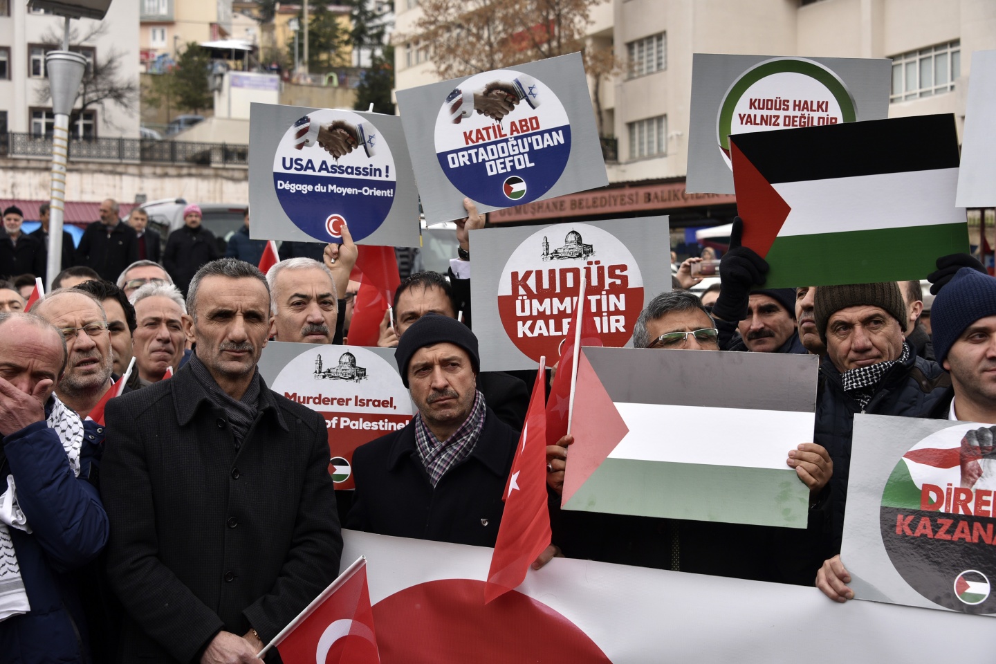 Gümüşhane’de STK’lar ABD'nin Kudüs kararını protesto etti 5