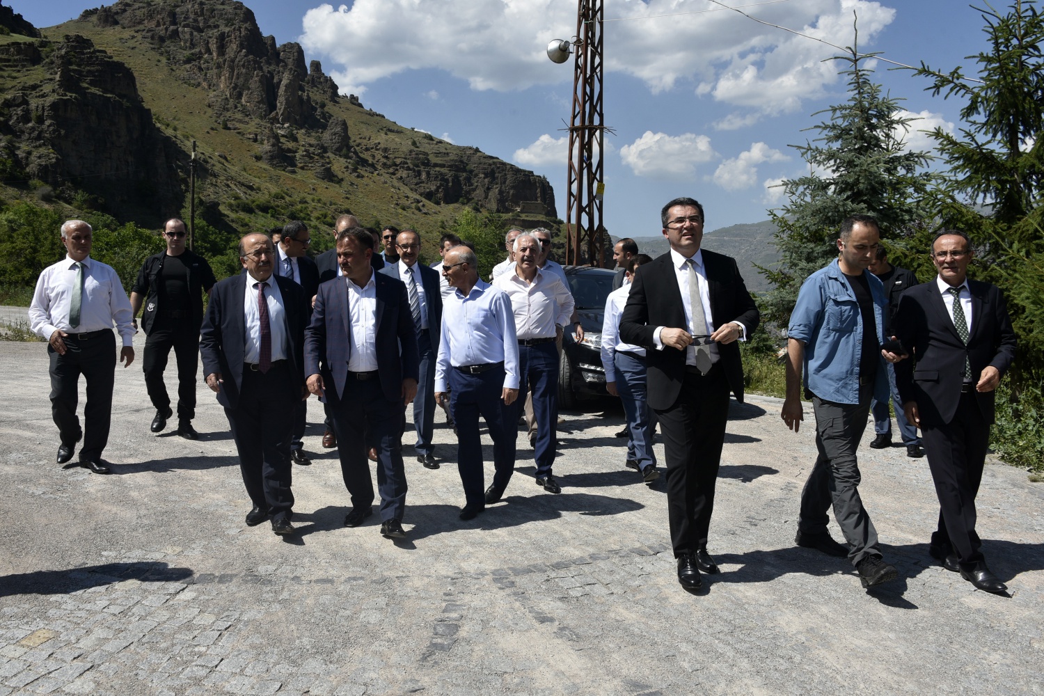 Doğu Karadeniz bölgesinin yöneticileri Gümüşhane’yi gezdi 17