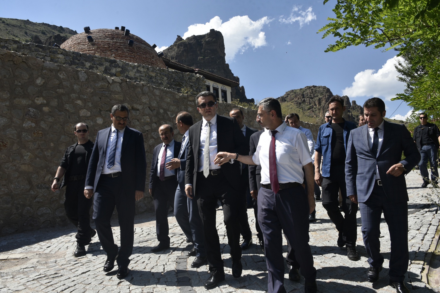 Doğu Karadeniz bölgesinin yöneticileri Gümüşhane’yi gezdi 22