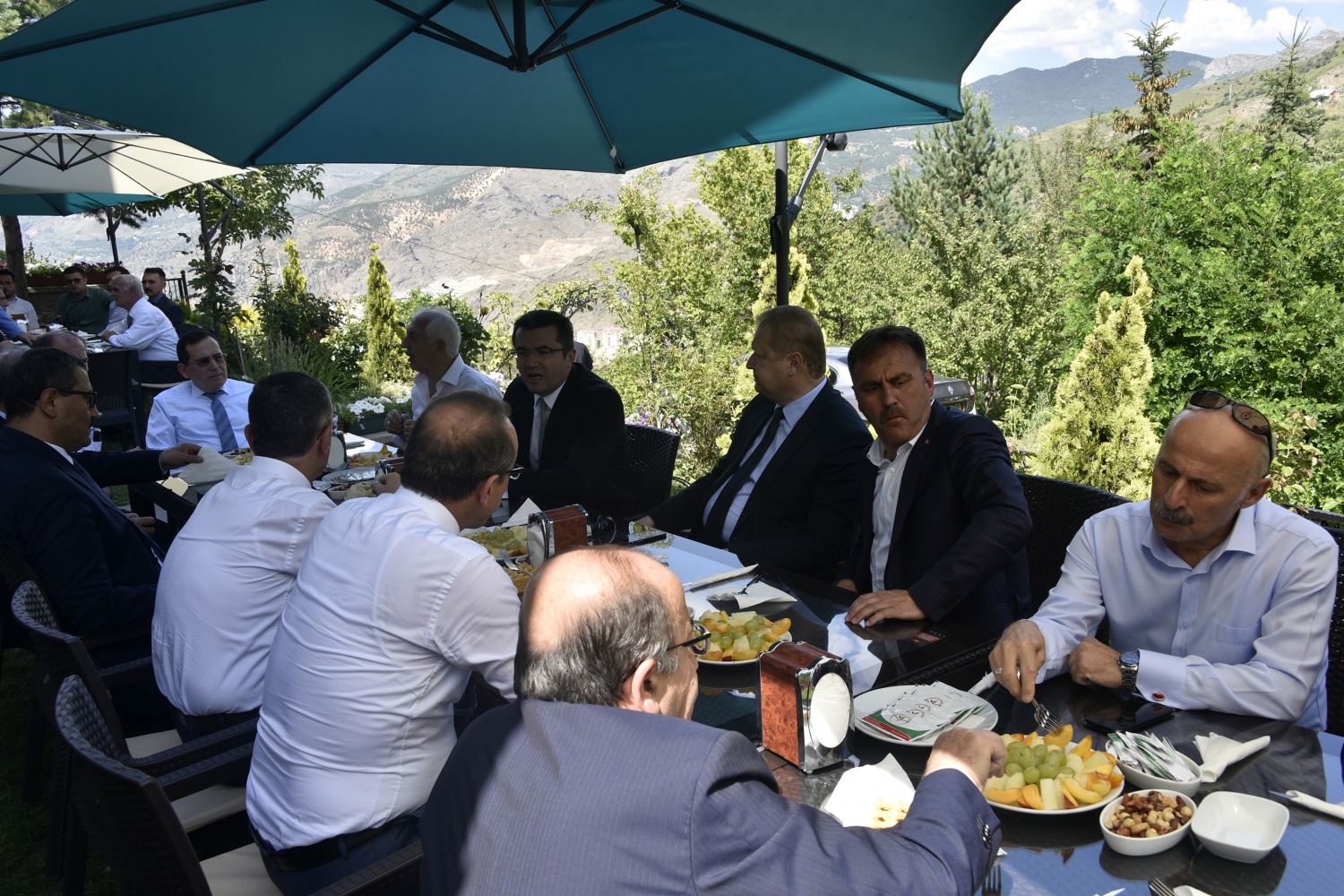 Doğu Karadeniz bölgesinin yöneticileri Gümüşhane’yi gezdi 23