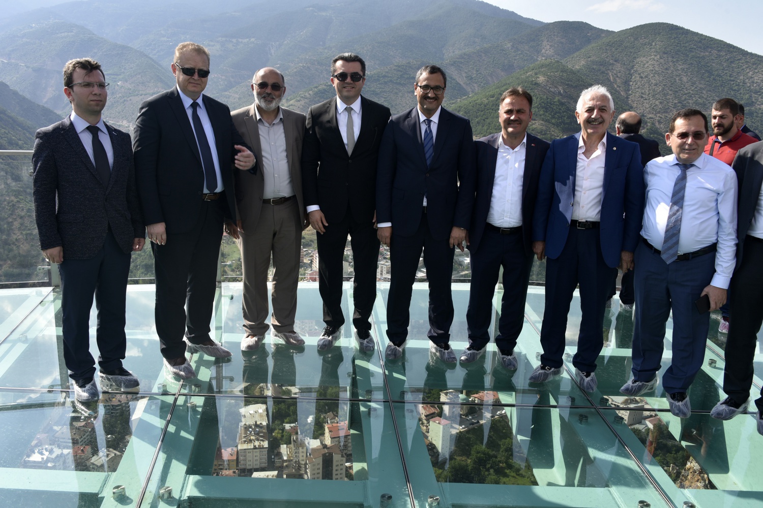 Doğu Karadeniz bölgesinin yöneticileri Gümüşhane’yi gezdi 31