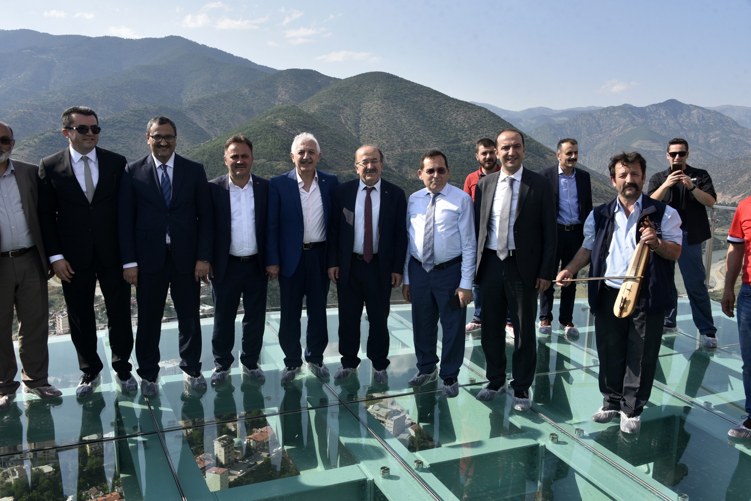 Doğu Karadeniz bölgesinin yöneticileri Gümüşhane’yi gezdi 32