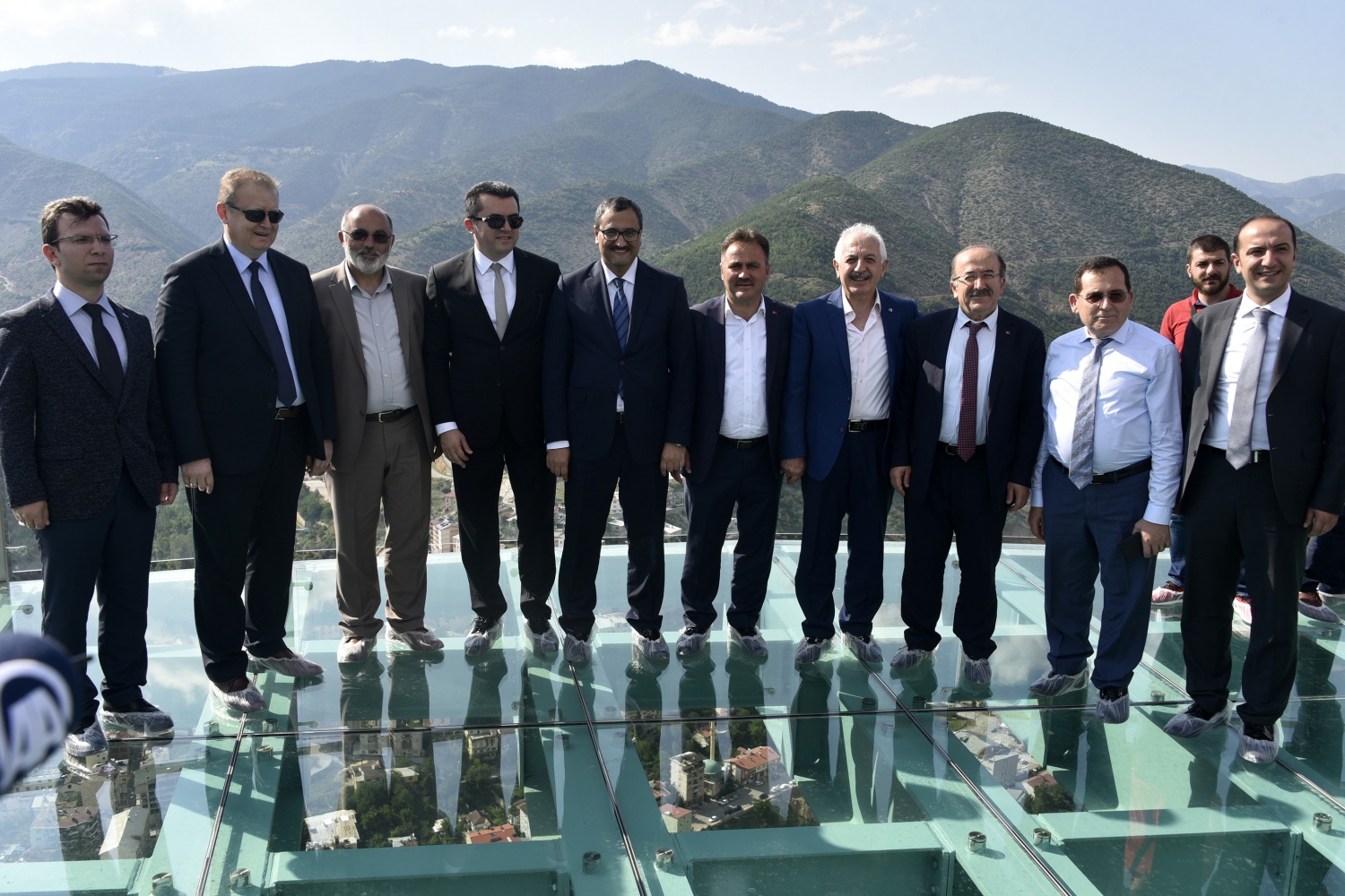 Doğu Karadeniz bölgesinin yöneticileri Gümüşhane’yi gezdi 34